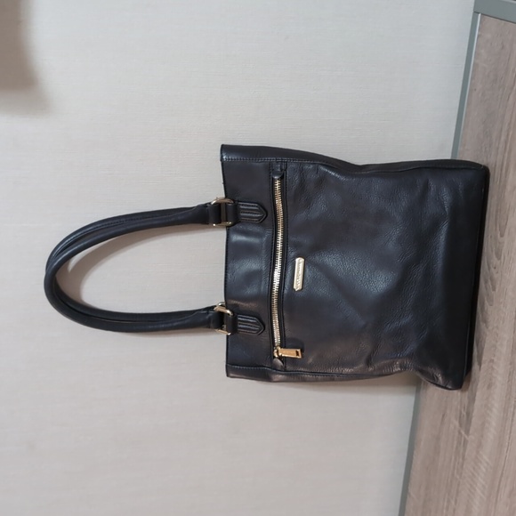 Cole Haan Handbags - Cole Haan Black Melbourne Magazine Nappa Leather